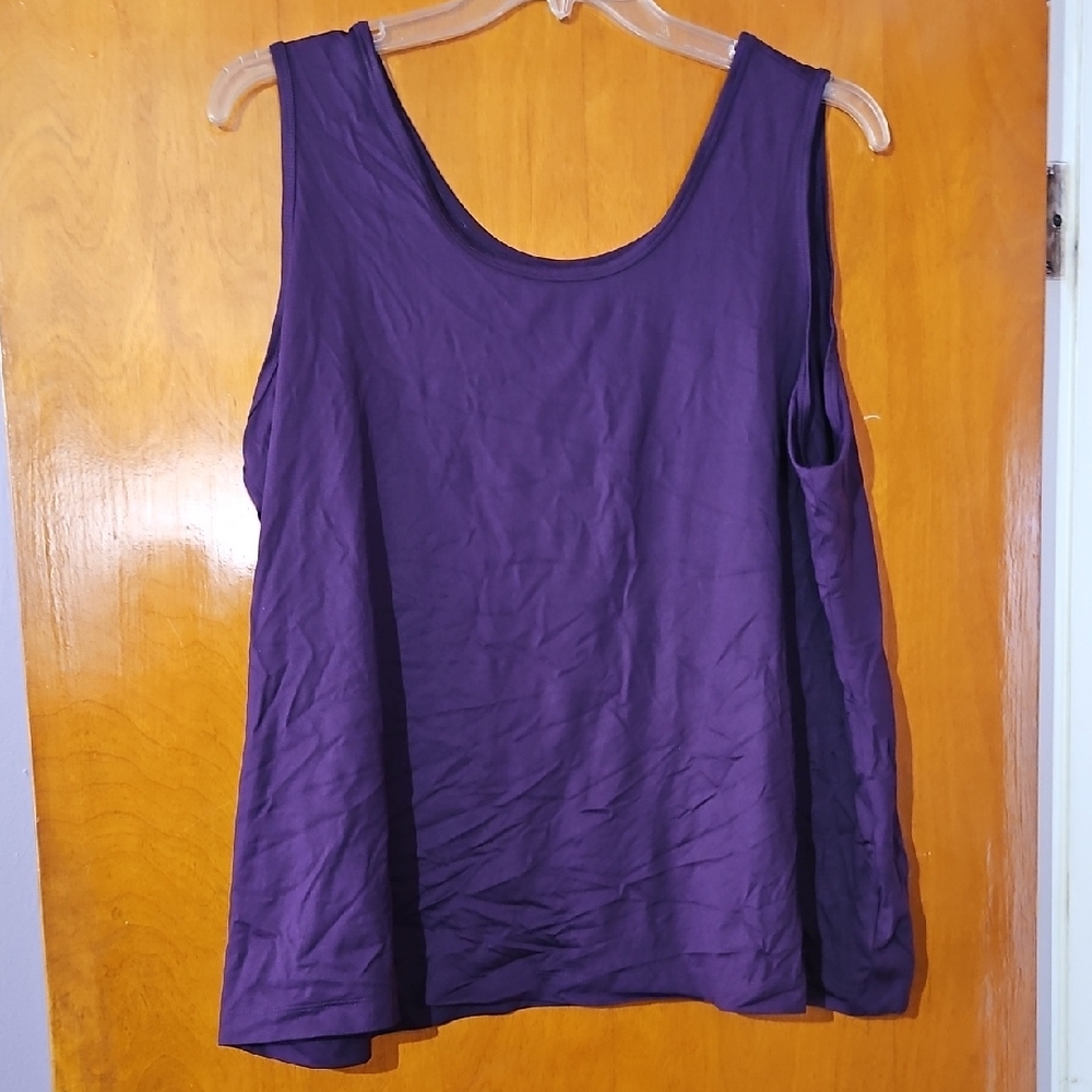Essentials Deep Purple Tank Top